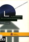 Imagen de portada del libro La Universidad en la nueva economía : V Encuentro del Consejo de Universidades