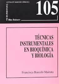 Imagen de portada del libro Técnicas instrumentales en bioquímica y biología