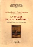 Imagen de portada del libro Actas del tercer y cuarto Seminario de Estudios sobre la Mujer en la Antigüedad