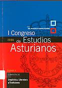 Imagen de portada del libro I Congreso de Estudios Asturianos