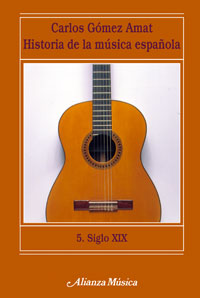 Imagen de portada del libro Historia de la música española. 5. Siglo XIX