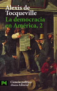 Imagen de portada del libro La democracia en América, 2