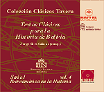 Imagen de portada del libro Textos clásicos para la historia de Bolivia