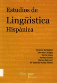 Imagen de portada del libro Estudios de lingüística hispánica
