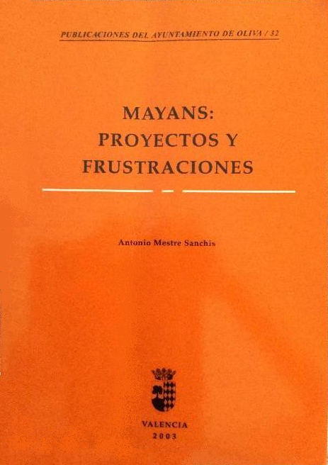 Imagen de portada del libro Mayans: proyectos y frustraciones