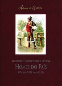 Imagen de portada del libro Álbum de Galicia: Homes do país