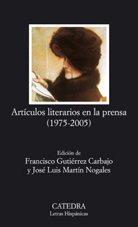 Imagen de portada del libro Artículos literarios en la prensa (1975-2005)