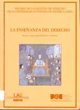 Imagen de portada del libro La enseñanza del derecho