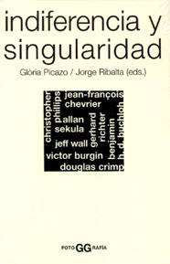 Imagen de portada del libro Indiferencia y singularidad