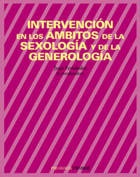 Imagen de portada del libro Intervención en los ámbitos de la sexología y de la generología