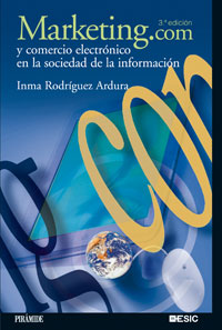 Imagen de portada del libro Marketing.com y comercio electrónico en la sociedad de la información