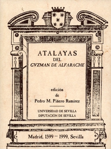 Imagen de portada del libro Atalayas del Guzman de Alfarache