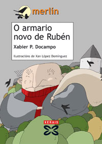 Imagen de portada del libro O armario novo de Rubén