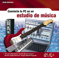 Imagen de portada del libro Convierte tu PC en un estudio de música