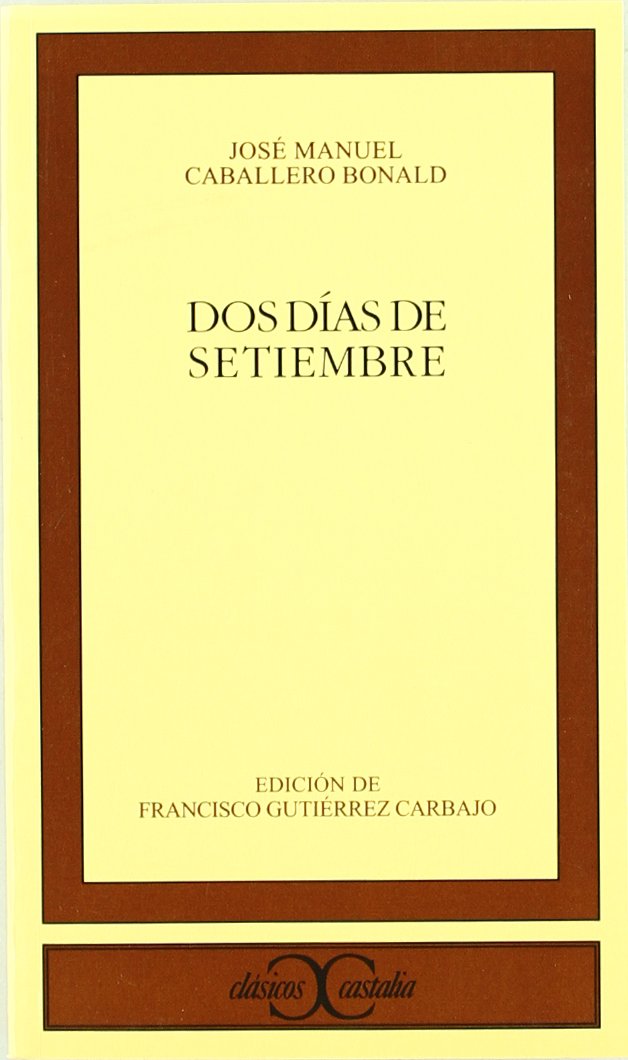 Imagen de portada del libro Dos días de setiembre