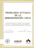 Imagen de portada del libro Problemas actuales de la administración local