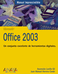 Imagen de portada del libro Office 2003