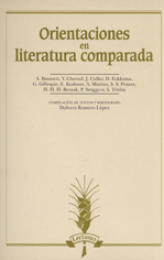 Imagen de portada del libro Orientaciones en literatura comparada