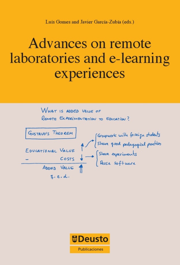 Imagen de portada del libro Advances on remote laboratories and e-learning experiences