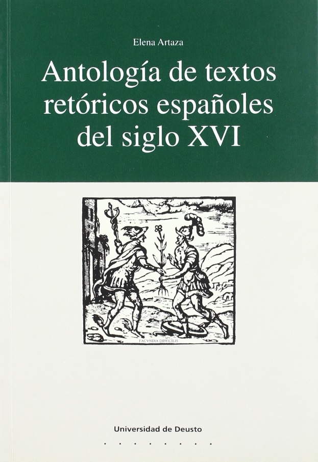 Imagen de portada del libro Antología de textos retóricos españoles del siglo XVI