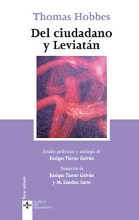 Imagen de portada del libro Del ciudadano y Leviatán