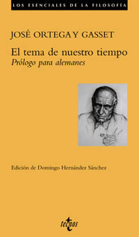 Imagen de portada del libro El tema de nuestro tiempo.