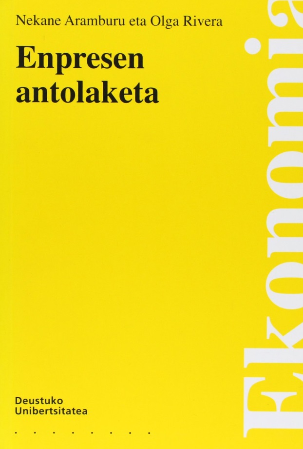 Imagen de portada del libro Enpresen antolaketa