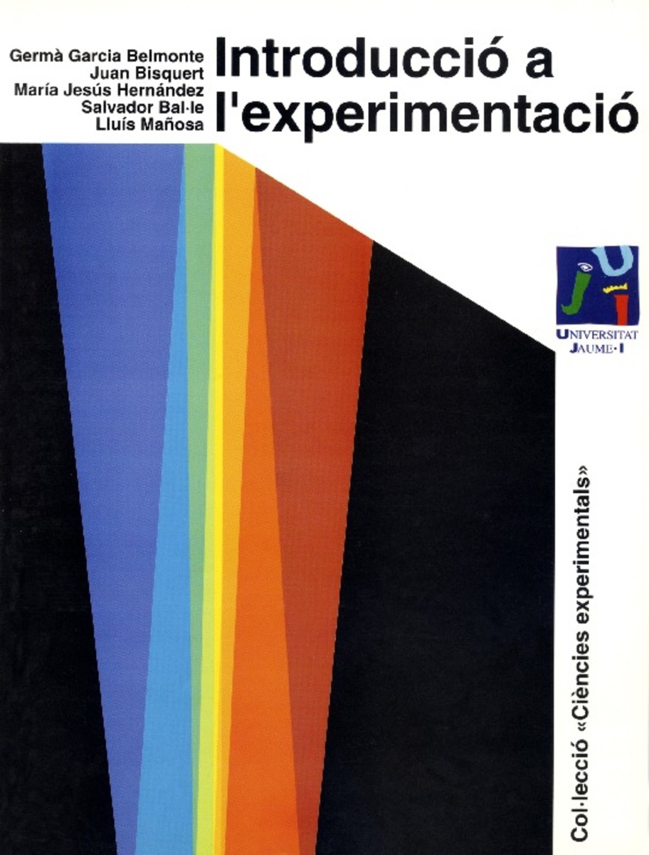 Imagen de portada del libro Introducció a l'experimentació