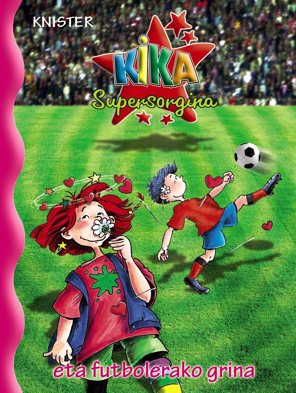 Imagen de portada del libro Kika eta futbolerako grina