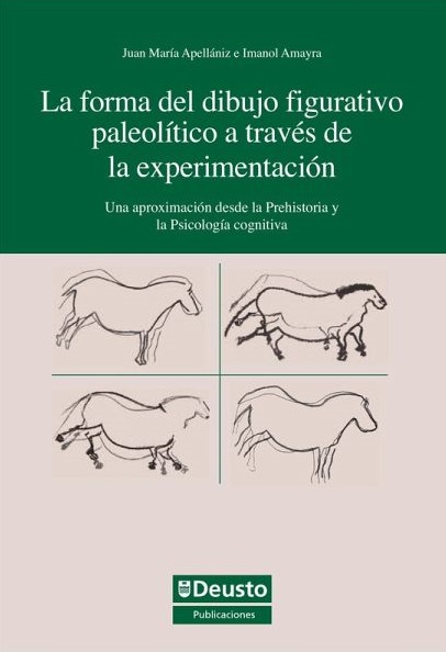 Imagen de portada del libro La forma del dibujo figurativo paleolítico a través de la experimentación