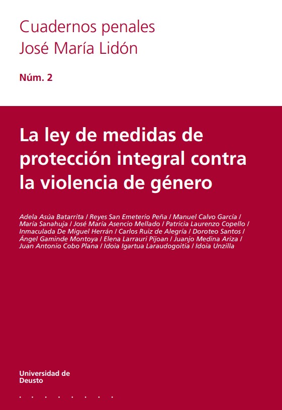 La ley de medidas de protección integral contra la violencia de género -  Dialnet