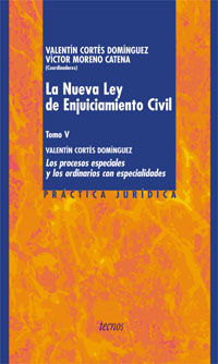 Imagen de portada del libro La Nueva Ley de Enjuiciamiento Civil. Tomo V