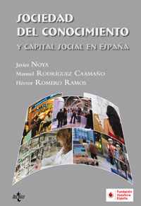 Imagen de portada del libro Sociedad del conocimiento y capital social en España