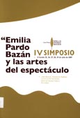 Imagen de portada del libro "Emilia Pardo Bazán y las artes del espectáculo