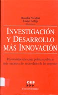 Imagen de portada del libro Investigación y desarrollo más innovación