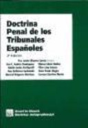 Imagen de portada del libro Doctrina penal de los tribunales españoles