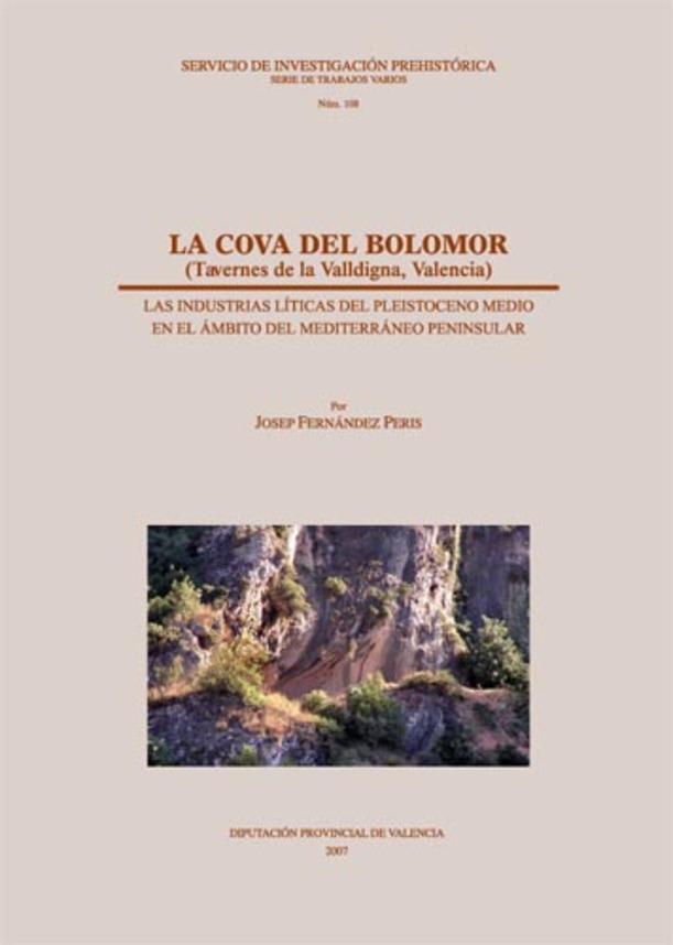 Imagen de portada del libro La Cova del Bolomor (Tavernes de la Valldigna, Valencia)