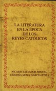 Imagen de portada del libro La literatura en la época de los Reyes Católicos