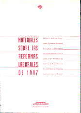 Imagen de portada del libro Materiales sobre las reformas laborales de 1997