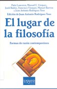 Imagen de portada del libro El lugar de la filosofía