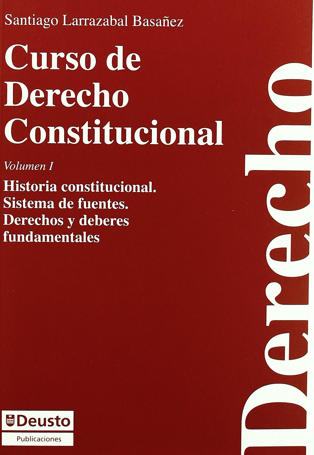 Imagen de portada del libro Curso de derecho constitucional