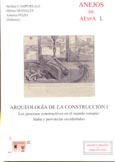 Imagen de portada del libro Arqueología de la construcción I