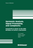 Imagen de portada del libro Harmonic analysis, signal processing, and complexity