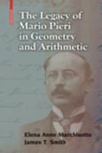 Imagen de portada del libro The legacy of Mario Pieri in geometry and arithmetic