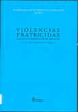 Imagen de portada del libro Violencias fraticidas