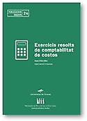 Imagen de portada del libro Exercicis resolts de comptabilitat de costos
