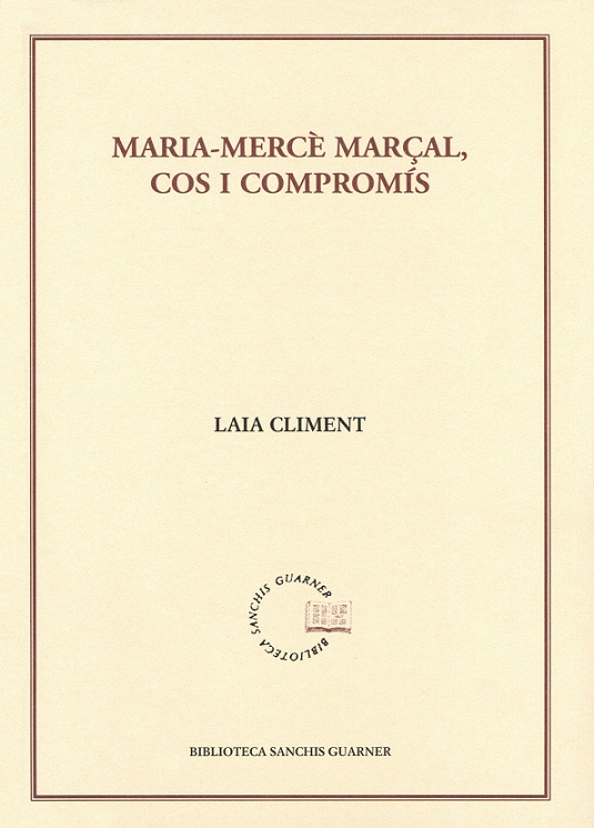 Imagen de portada del libro Maria-Mercè Marçal
