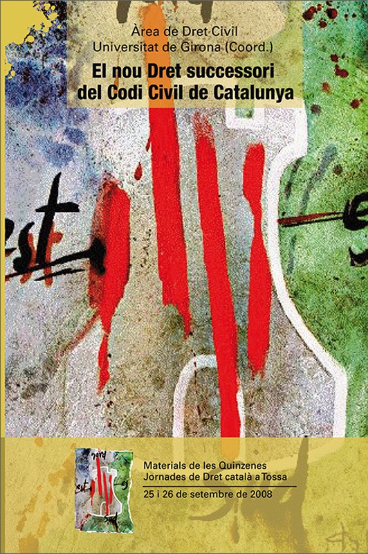 Imagen de portada del libro El nou dret successori del codi civil de Catalunya