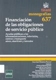 Imagen de portada del libro Financiación de las obligaciones de servicio público