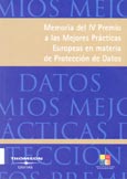 Imagen de portada del libro Memoria del IV Premio a las Mejores Prácticas Europeas en Materia de Protección de Datos